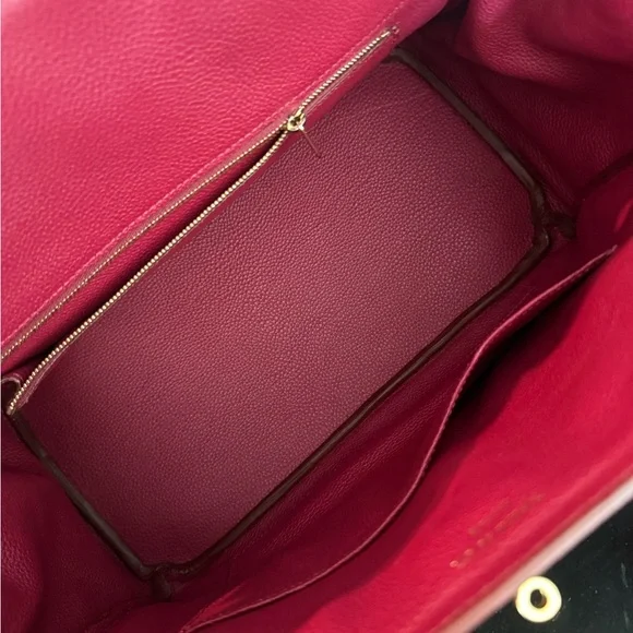 Leather Top Handle tote - Picture 9 of 9